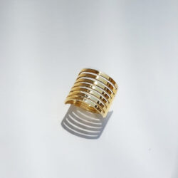 7 day 14k Yellow Gold ring 01