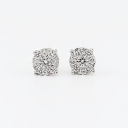 Diamond cluster studs 02