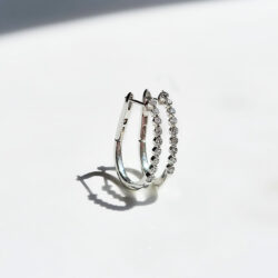 Diamond hoops Earrings 02