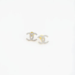 Doble Cs diamond Studs 01
