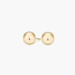 Round ball 14k earrings 02