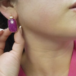 Ruby Imperial Topaz Earrings 03