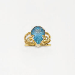 Swiss bly Topaz Ring 01