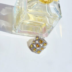Yellow Sapphires and Diamonds Ring 01_-2