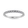 Channel-Set set diamond platinum band 02