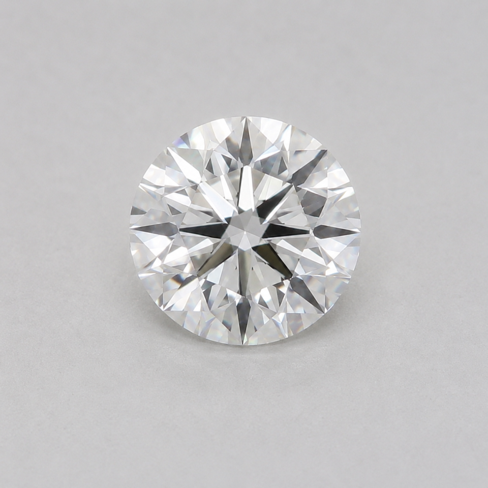 EGL Certified Round Brilliant Diamond, 1.03 Carat