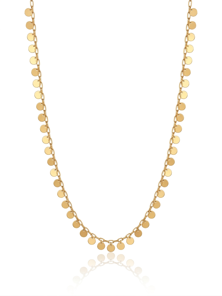 Disco 14K Gold Chain