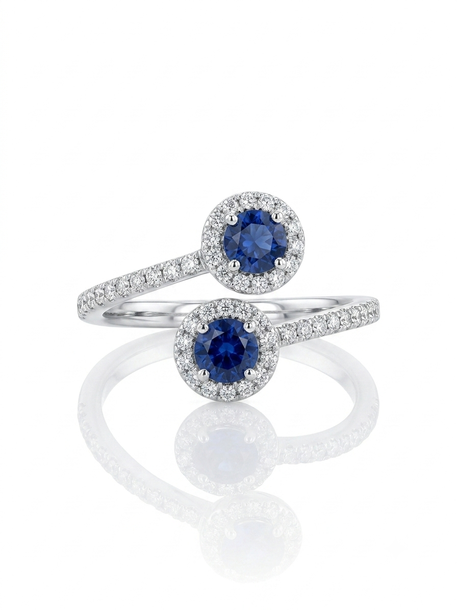 Wrap Around Sapphire Ring