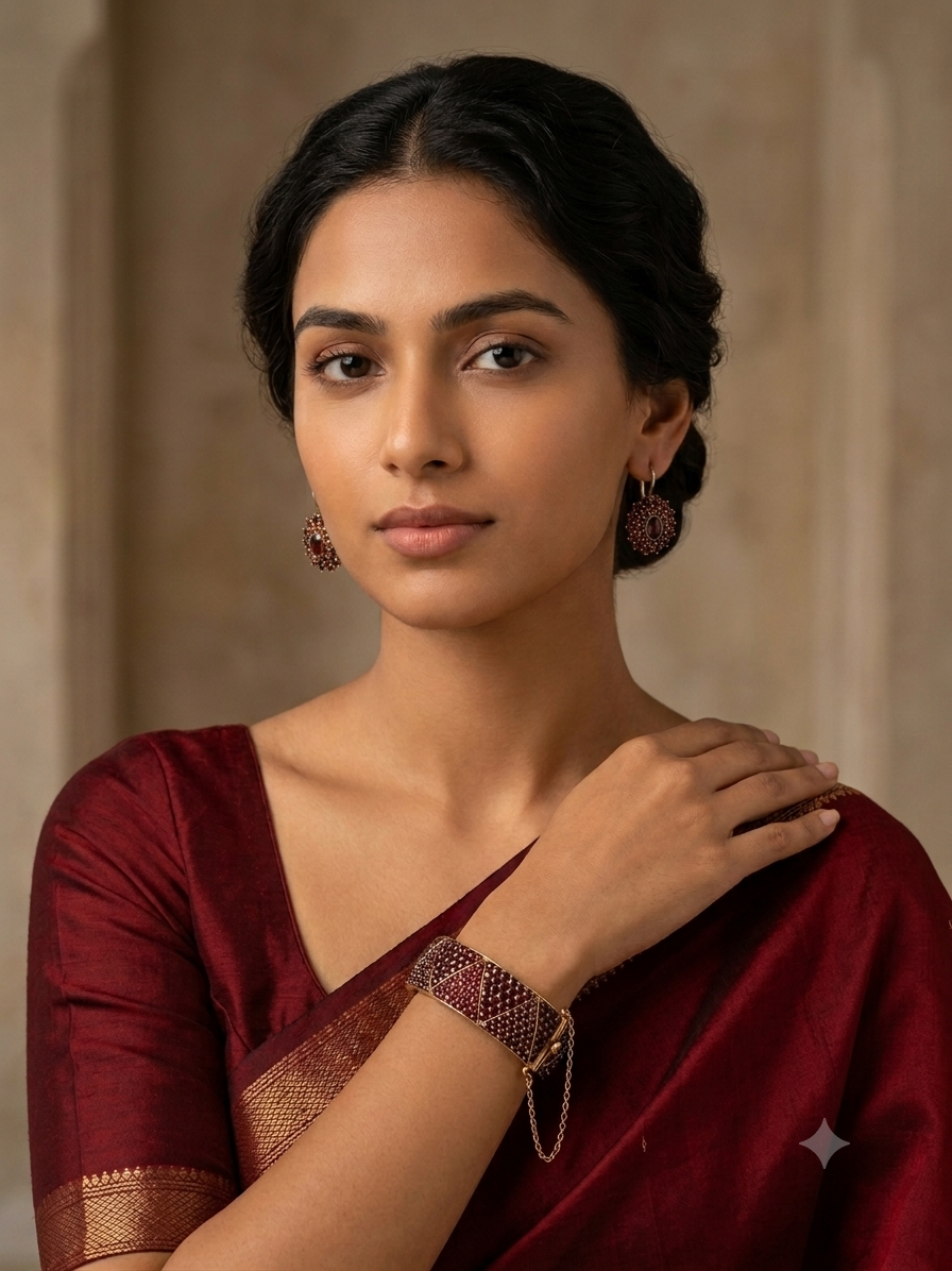 2pc bohemian Bracelet and Earring set