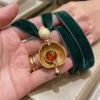 Mexican Cherry Opal Pendant2