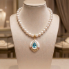 Mop Topaz on Pearl neck2